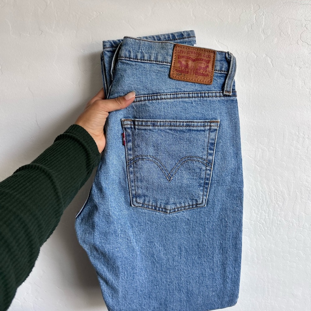 Levi's Blue 501 Jeans